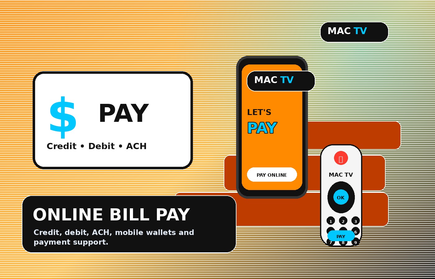 Online bill pay visual