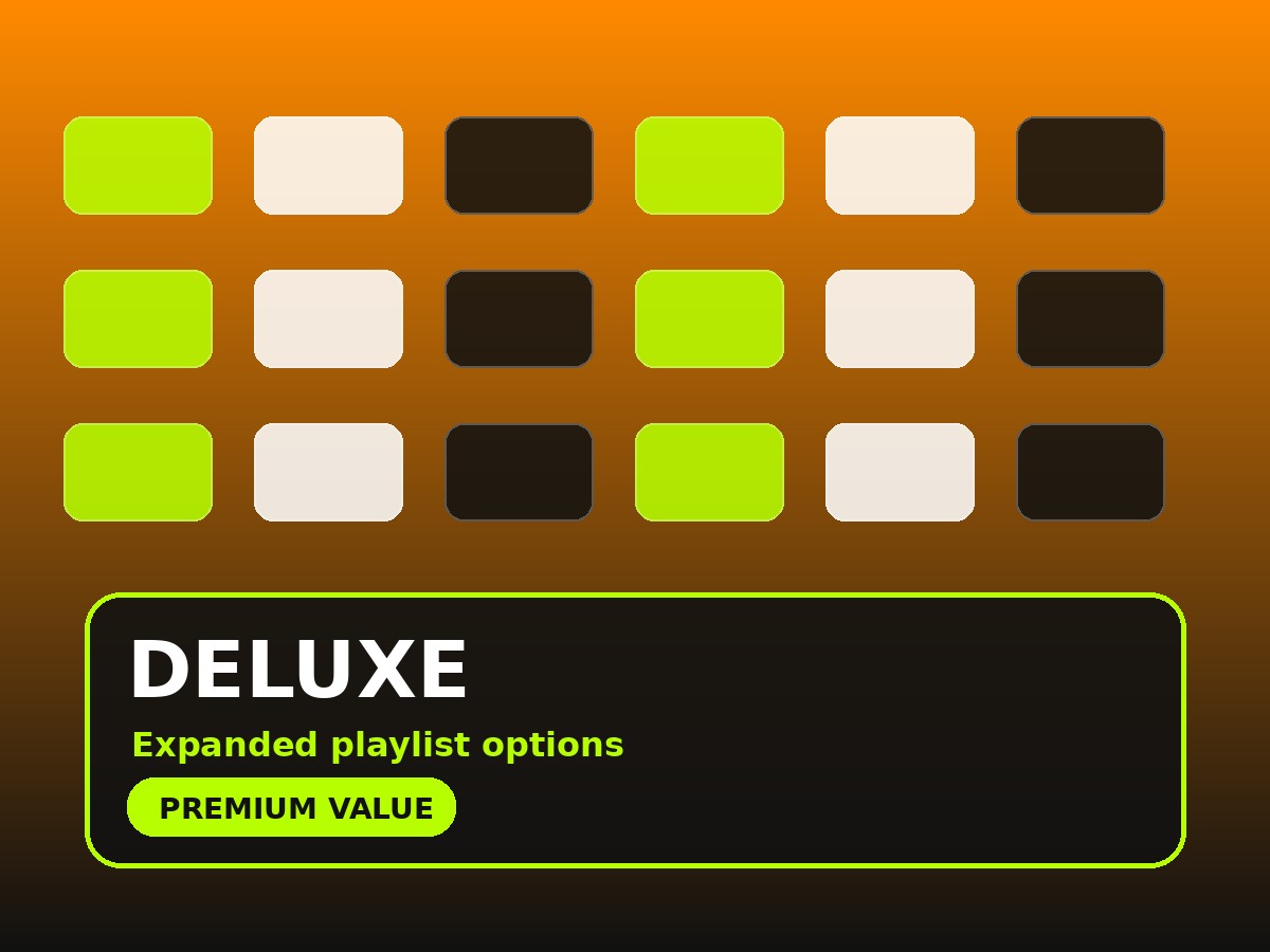 Deluxe Playlist — 1 Connection